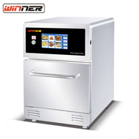 Horno Eléctrico Comercial de Alta Velocidad con 10 Niveles de Potencia de Microondas para Restaurantes