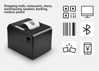 Printer Gigi Biru 80Mm Printer Thermal Mini Printer Penerimaan Termal Impresora Termico De Recibos