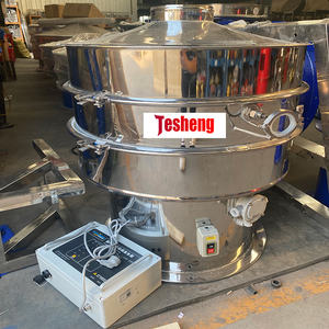 Los fabricantes suministran una máquina de cribado de granos de maíz con criba vibratoria rotativa de acero al carbono con componente de motor central - Product Image 2