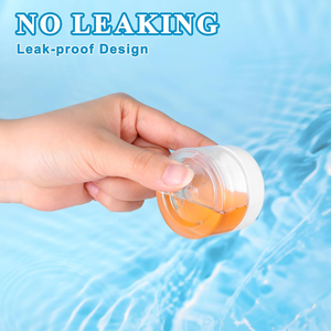 Biểu Tượng Tùy Chỉnh Skincare Đóng Gói 50/100/120/150/500G Rõ Ràng Mặt Kem Mỹ Phẩm Lọ Nhựa Với Vít Top Có Nắp Đậy - Product Image 3