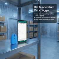 Enregistreur de données de température et d'humidité WiFi avec surveillance cloud en temps réel pour la chaîne du froid, les chambres froides et les entrepôts