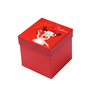 parte superior <span class=keywords><strong>y</strong></span> la Base de fruta caramelo regalo Eco amigable rígido, caja de embalaje de papel con tapa - Product Image 1