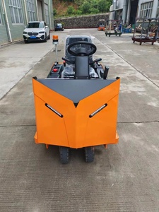 SHUNCHA 3 tekerlekli 2ton elektrik çekme traktörü oturmuş tipi depo taşıma makinesi çekme römorkör elektrikli çekme traktör satılık - Product Image 2