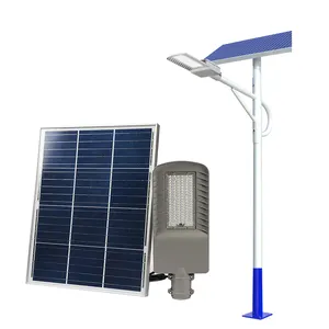 High Lumen Outdoor Pole Light Waterproof IP65 Lighting 150W LED Solar Street Lights For Parking Lot Stadium Yard Garage