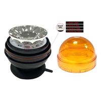 Feux de signalisation LED, clignotants, rotatifs, avec base magnétique, accessoire de sécurité d'urgence pour véhicule, avec allume-cigare