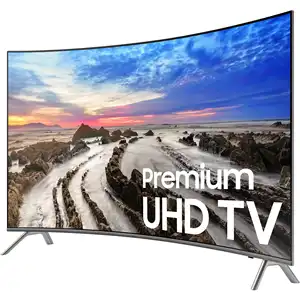 Großhandel Metallrahmen 4k Uhd LED-TV-Kurve 55-Zoll-Smart-Fernseher TV gebogener Fernseher 4K UHD mit Smart Optional