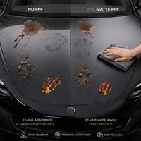 Film de protection de peinture (PPF) mat pour voiture en TPU Covestro 7,5 mil, hydrophobe, auto-réparateur, anti-jaunissement, garantie 8 ans