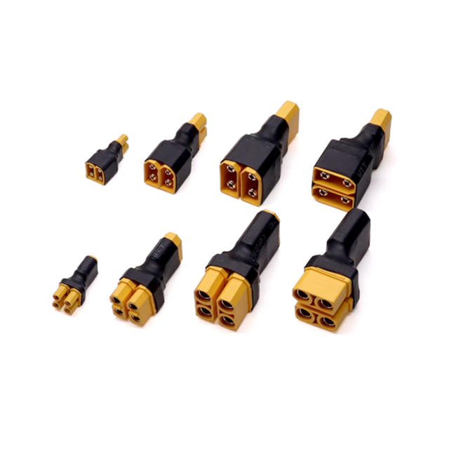 XT30 XT60 XT90 Series Adapters Parallel Plugs One Male-to-two Female and One Female to Two Male Power Plugs