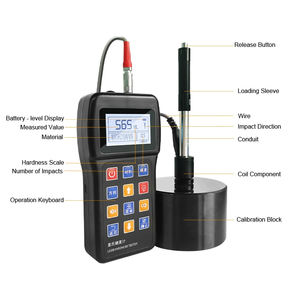 Endüstriyel yüksek hassasiyetli Metal çelik Durometer sertlik test makinesi blok ile dijital taşınabilir Leeb sertlik test cihazı - Product Image 2