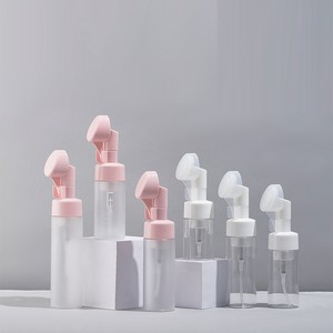 100ml 120ml 150ml 200ml 250ml Plastique PET Nettoyant <span class=keywords><strong>pour</strong></span> le visage Mousse Brosse Pompe Bouteille - Product Image 2