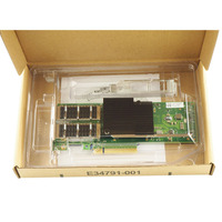 Kartu Antarmuka Jaringan Ethernet Intel XL710-BM2 Berbasis Chip XL710 QDA2 Dual Port 40G QSFP+ PCIe 3.0 X8