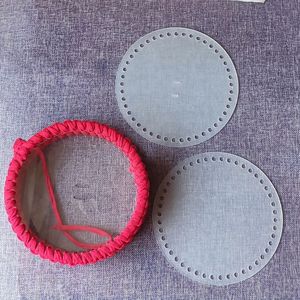 Plaque acrylique ronde, <span class=keywords><strong>sac</strong></span> tissé, perforation personnalisée, plaque en forme <span class=keywords><strong>de</strong></span> cœur, carrée, ovale, film haute perméabilité - Product Image 1