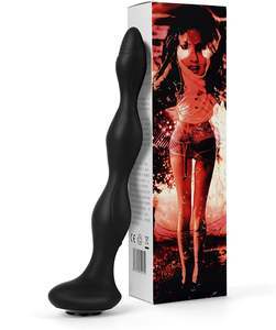 Domlust Vibrierende Anal perlen Prostata-Massage gerät-Estim Shocking Auto Heat Dildo G-Punkt Vibrator Sexspielzeug Für Männer Frauen 8,66 Zoll - Product Image 1