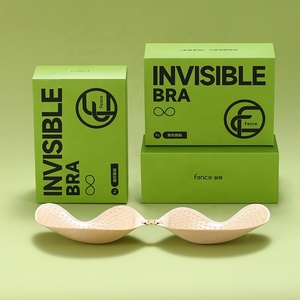 <span class=keywords><strong>Soutien</strong></span>-<span class=keywords><strong>gorge</strong></span> adhésif push-up Mango en silicone mat invisible sans bretelles, avec pasties intégrées, effet liftant pour femme - Product Image 2