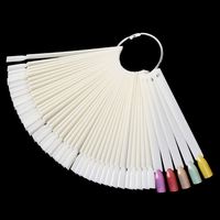 50pcs en plastique c courbe cercueil affichage ongles conseils couverture complète longue stiletto ongles conseils transparent acrylique faux clair ongles conseils