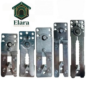 Conector de Muebles Encajables, Bisagra Metálica en Forma de Boca de Cocodrilo, Conector para Sofás, Conector para Secciones de Cama - Product Image 1