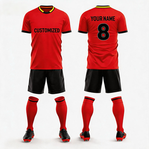 Camisetas de Fútbol de Alta Calidad de Tailandia 2026, Maglie Da Calcio para Aficionados, Camisetas de Secado Rápido con el Diseño de la Selección Nacional - Product Image 1