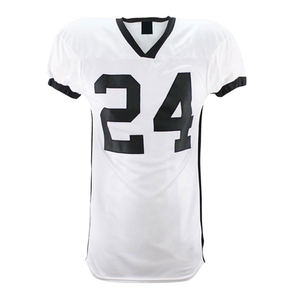 V-<b>neck</b> American Football Uniform Logo Custom High Quality Short Plus Size 100% Polyester Football Uniform - Product Image 2