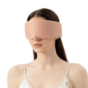 Ice Silk Breathable <b>Sleep</b> Mask Soft 3D Contoured <b>Light</b> Blocking Eye Cover Travel Nap Night Rest Blindfold for Women Men - Product Image 1