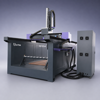 Machine de fraisage CNC à 4 axes haute précision 1325 avec broche oscillante pour la découpe et la gravure 3D de meubles en bois et de moules en EPS