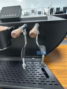 Professional Dual Boiler Commercial Barista Semi-automatic Espresso Three Head Coffee Machine <b>With</b> Display Screen - Product Image 4