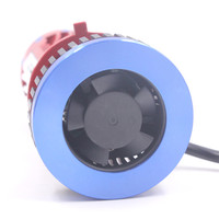 Ampoules de voiture LED T8 H4, phare à faisceau haut et bas, 140W, LED H4 rouge, 20000lm, 3 lentilles de projecteur, bi-lampe, haute luminosité