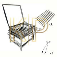 Plaque de cuisson BlazeFor, Grille de rôtissage, Panier de cuisson, Grilles de barbecue rotatives, Grille à charbon de bois, Grilles commerciales