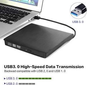 Lecteur de disque optique externe portable USB 3.0 et Type C, graveur de CD-RW DVD-RW, nouvelle arrivée en gros - Product Image 2