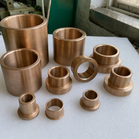 Casquillo de bronce personalizado torneado por CNC C93200 SAE841Graphite, rodamiento deslizante autolubricante, fabricado por OEM para torno y electroerosión por hilo