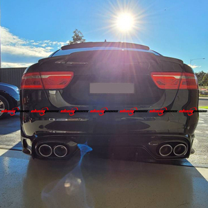 2015-2019 para <span class=keywords><strong>Jaguar</strong></span> Xe Full Car Surround estilo Aspec fibra de carbono labio delantero labio trasero falda lateral ala trasera tubo de escape nuevo parachoques - Product Image 5