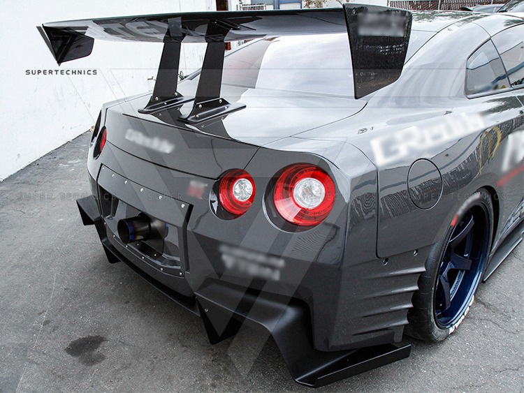 Voltex Type-7スワンネックスタイルカーボンファイバーリアGT