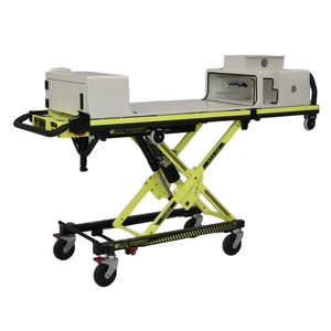 Dispositif en plastique médical certifié par EN1789 de civière patient électrique d'urgence d'équipement d'<span class=keywords><strong>ambulance</strong></span> de premiers secours - Product Image 2