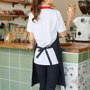 Delantales Impermeables de Polietileno para Cocina, Delantales Personalizados para Camareros de Hotel, Uniformes de Restaurante para Empleados, Delantales de Chef con Estampado - Product Image 3