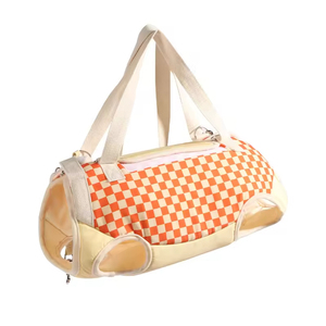 Modern Pet <b>Cat</b> Canvas Single Shoulder Strap Outdoor Portable Handheld Crossbody <b>Cat</b> Bag Anti-escape Supplies VC Orange - Product Image 4