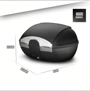 45L Arena Đen PP <span class=keywords><strong>Top</strong></span> trường hợp cho xe máy đuôi hộp sản phẩm - Product Image 4