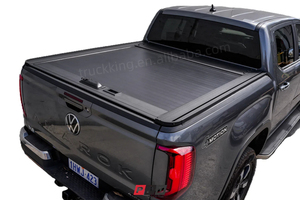 ฝาปิดกระบะท้ายแบบม้วนเก็บได้ด้วยมือ สำหรับรถยนต์ <span class=keywords><strong>Volkswagen</strong></span> Ford ทำจากอะลูมิเนียมทั้งหมด อุปกรณ์ตกแต่งภายนอก - Product Image 6