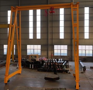 Grue mobile sans rail de grande taille avec palan à chaîne électrique ou palan à câble électrique - Product Image 2