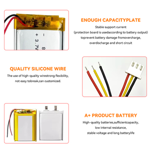 3.7v Li-polymer <strong>Battery</strong> <strong>10000mah</strong> 8000mah 5000mah 1160110 Lithium Polymer Cell 126090 656090 Rechargeable <strong>Lipo</strong> <strong>Battery</strong> with Pcb - Product Image 6
