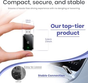 Bộ chuyển đổi CarPlay không dây cho ô tô, chuyển đổi CarPlay có dây sang CarPlay không dây, bộ chuyển đổi USB CarPlay không dây - Product Image 5
