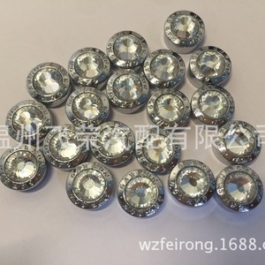 Tornillos Decorativos para Placa de Matrícula con Pedrería, 16mm, Aleación de Zinc, Cubierta Antirrobo para Decoración de Automóviles - Product Image 5