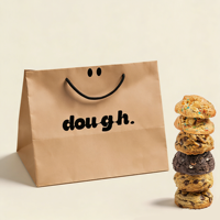 Boîtes à pâtisserie pliables de qualité alimentaire personnalisées, boîtes d'emballage pour biscuits et beignets en carton kraft biodégradable avec séparateurs