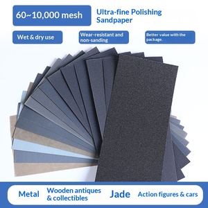 Juego de Papel de <span class=keywords><strong>Lija</strong></span> Seco y Húmedo Ultrafino Xianger, Grano 2000, Papel de <span class=keywords><strong>Lija</strong></span> <span class=keywords><strong>para</strong></span> Pulir Paredes Resistentes <span class=keywords><strong>al</strong></span> Desgaste, Manualidades en Madera y Modelos - Product Image 3
