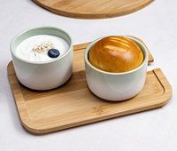 Unicasa 8 Oz Creme Brulee Ramekins Keramische Ijskom Met Dessertlepel En Fruit