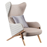 Fauteuil inclinable en tissu moderne pour la Chine, idéal pour chambre, salon, hôtel et appartement