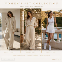 Ensemble Lounge Décontracté Femme 2026 Personnalisé – Coupe Ample Asymétrique Épaules Dénudées en Coton et Polaire Polyester