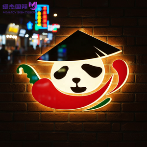 Letrero Luminoso LED 3D de Alta Luminosidad para Tienda de Pollo Frito, Estilo Retro Americano, Personalizado, Duradero, para <span class=keywords><strong>Bar</strong></span> - Product Image 3