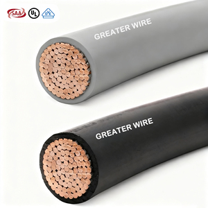 Ul44 6 4 3 2 1 AWG 1/0 2/0 3/0 4/0awg Đồng bị mắc kẹt dây 600V dây xhhw cáp đồng 2awg - Product Image 1