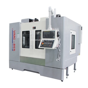 VMC855 CNC kontrolör 3 eksen 4 eksen 5 eksen Vmc merkezi freze dikey işleme merkezi torna cnc değirmen makinesi