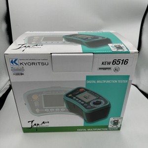 เครื่องทดสอบอเนกประสงค์อิเล็กทรอนิกส์ Kyoritsu KEW6516 100/250/500/1000 โวลต์ 2000 เมกะโอห์ม ความแม่นยำ 2% ของใหม่พร้อมส่ง - Product Image 4