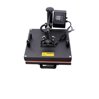 Presse à chaud manuelle combinée 15 en 1 pour sublimation thermique, imprimante à plat 12x15 pour T-shirts, état neuf, 110V/220V